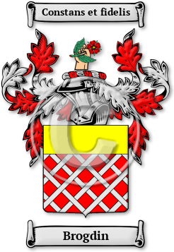 Brogdin Family Crest Download (JPG) Legacy Series - 600 DPI