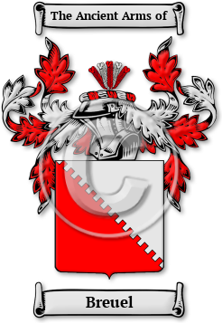 Breuel Family Crest Download (jpg) Legacy Series - 150 DPI
