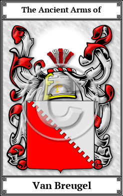 Van Breugel Family Crest Download (JPG) Book Plated - 600 DPI