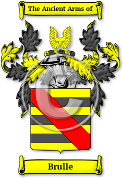Brulle Family Crest Download (jpg) Legacy Series - 150 DPI