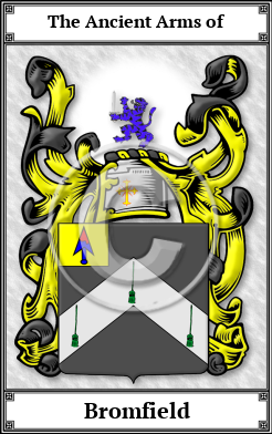 Bromfield Family Crest Download (JPG)  Book Plated - 150 DPI