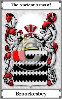 Broockesbey Family Crest Download (JPG)  Book Plated - 150 DPI
