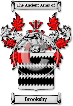 Brooksby Family Crest Download (jpg) Legacy Series - 150 DPI