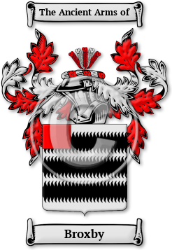 Broxby Family Crest Download (jpg) Legacy Series - 150 DPI