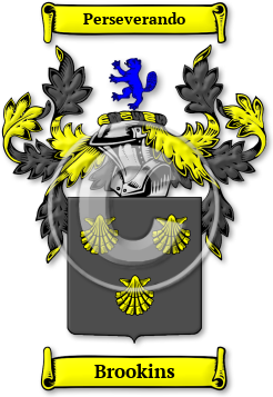 Brookins Family Crest Download (JPG) Legacy Series - 600 DPI