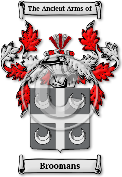 Broomans Family Crest Download (JPG) Legacy Series - 600 DPI