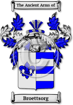 Broettsorg Family Crest Download (jpg) Legacy Series - 150 DPI