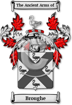 Broughe Family Crest Download (jpg) Legacy Series - 150 DPI