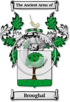 Broughal Family Crest Download (jpg) Legacy Series - 150 DPI
