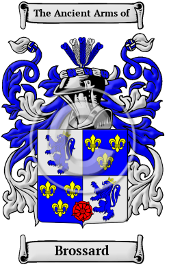 Brossard Family Crest/Coat of Arms