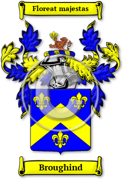 Broughind Family Crest Download (jpg) Legacy Series - 150 DPI