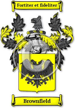 Brownfield Family Crest Download (jpg) Legacy Series - 150 DPI