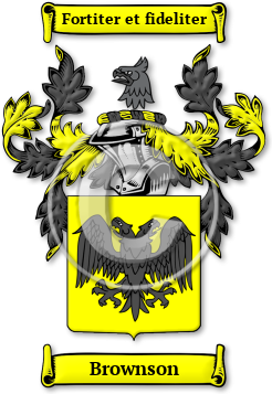Brownson Family Crest Download (JPG) Legacy Series - 600 DPI