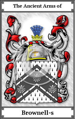 Brownell-s Family Crest Download (JPG) Book Plated - 600 DPI