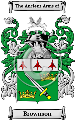 Brownson Family Crest/Coat of Arms