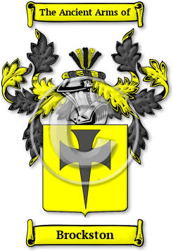 Brockston Family Crest Download (jpg) Legacy Series - 150 DPI