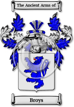 Broys Family Crest Download (jpg) Legacy Series - 150 DPI