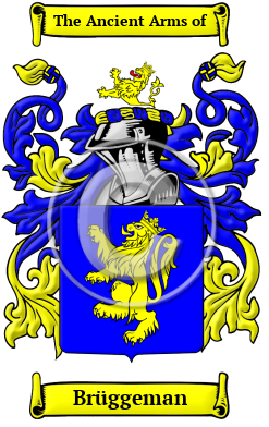 Brüggeman Family Crest/Coat of Arms