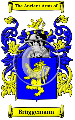 Brüggemann Family Crest/Coat of Arms