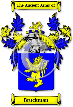 Bruckman Family Crest Download (jpg) Legacy Series - 150 DPI