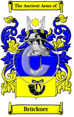 Brückner Family Crest Download (JPG) Heritage Series - 300 DPI