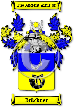 Brückner Family Crest Download (jpg) Legacy Series - 150 DPI