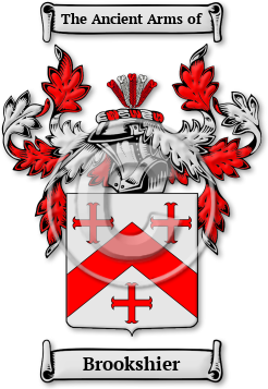 Brookshier Family Crest Download (jpg) Legacy Series - 150 DPI