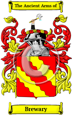 Brewary Family Crest/Coat of Arms
