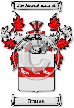 Brunot Family Crest Download (JPG) Legacy Series - 600 DPI