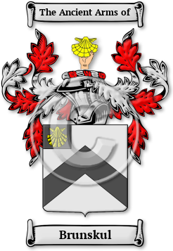 Brunskul Family Crest Download (JPG) Legacy Series - 600 DPI
