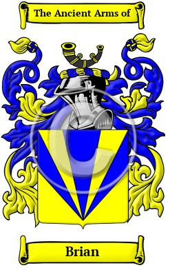 Brian Family Crest Download (JPG) Heritage Series - 600 DPI