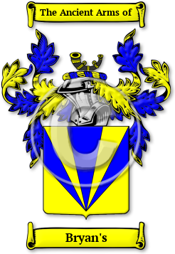 Bryan's Family Crest Download (jpg) Legacy Series - 150 DPI