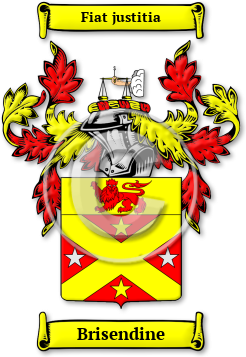 Brisendine Family Crest Download (JPG) Legacy Series - 600 DPI