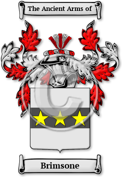 Brimsone Family Crest Download (jpg) Legacy Series - 150 DPI