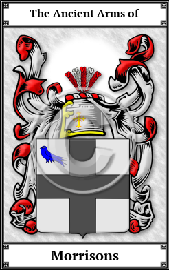 Morrisons Family Crest Download (JPG)  Book Plated - 150 DPI