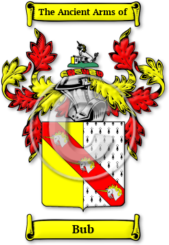 Bub Family Crest Download (JPG) Legacy Series - 600 DPI