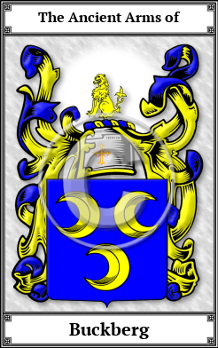 Buckberg Family Crest Download (JPG)  Book Plated - 150 DPI