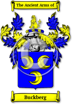 Buckberg Family Crest Download (jpg) Legacy Series - 150 DPI