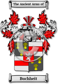 Buchheit Family Crest Download (jpg) Legacy Series - 150 DPI