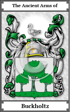 Buckholtz Family Crest Download (JPG)  Book Plated - 150 DPI