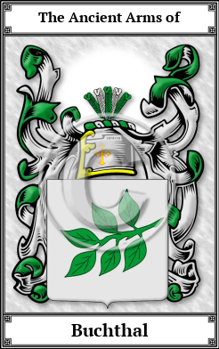 Buchthal Family Crest Download (JPG)  Book Plated - 150 DPI