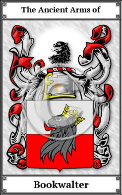 Bookwalter Family Crest Download (JPG)  Book Plated - 150 DPI