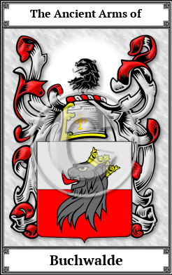 Buchwalde Family Crest Download (JPG)  Book Plated - 150 DPI