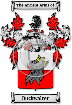 Buckwalter Family Crest Download (JPG) Legacy Series - 600 DPI
