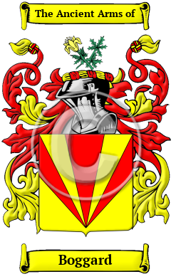 Boggard Family Crest/Coat of Arms
