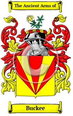 Buckee Family Crest Download (JPG) Heritage Series - 600 DPI