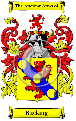 Bucking Family Crest Download (JPG) Heritage Series - 600 DPI