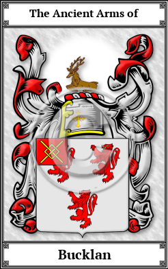 Bucklan Family Crest Download (JPG)  Book Plated - 150 DPI