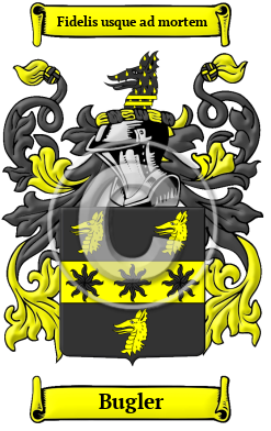 Bugler Family Crest/Coat of Arms