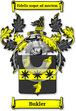 Bukler Family Crest Download (jpg) Legacy Series - 150 DPI